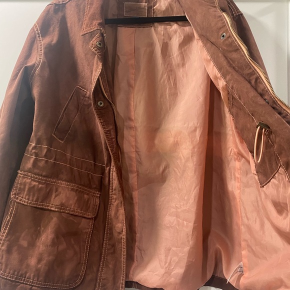 Universal thread brown/rust utility jacket sz L Women's - Picture 11 of 12